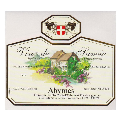 Product image for Domaine Labbe Vin de Savoie Abymes 2024 750ml