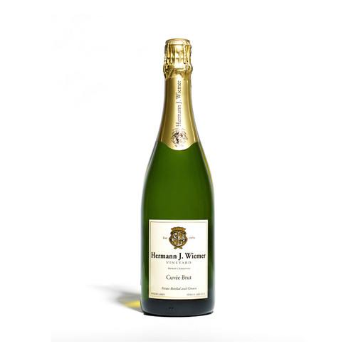 Product image for Hermann J. Wiemer Cuvee Brut Methode Champenoise Estate Bottled & Grown Seneca Lake 2020 750ml