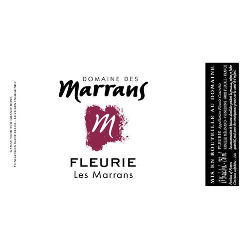 Product image for Domaine des Marrans Fleurie Les Marrans 2023 750ml