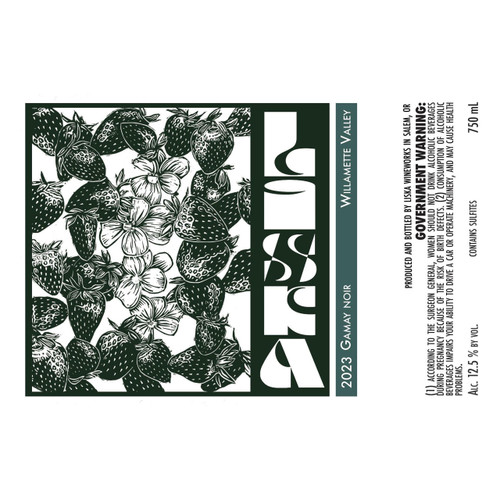 Product image for Liska Wine Co Gamay Noir Willamette Valley 2023 750ml