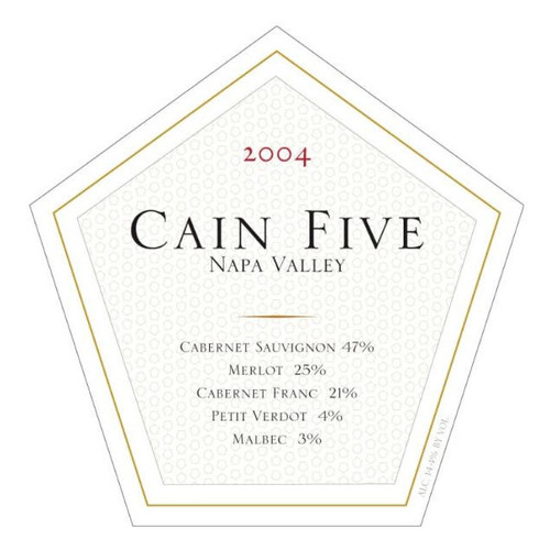 Product image for Cain Vineyard & Winery Cain Five Napa Valley 2021 1.5L