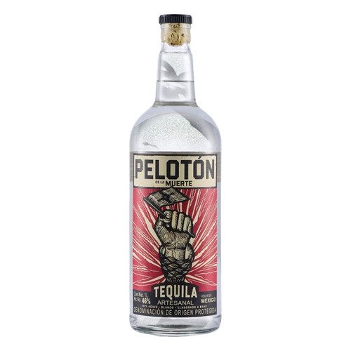 Product image for Peloton de la Muerte Blanco Tequila 100% de Agave NV 1L