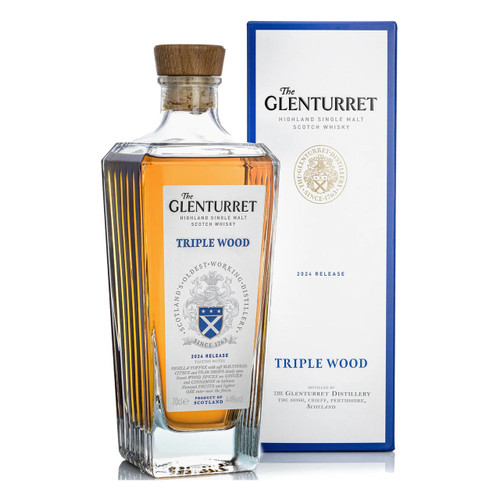 Product image for Glenturret 2024 Release Triple Wood Highland Single Malt Scotch Whisky 2024 700ml