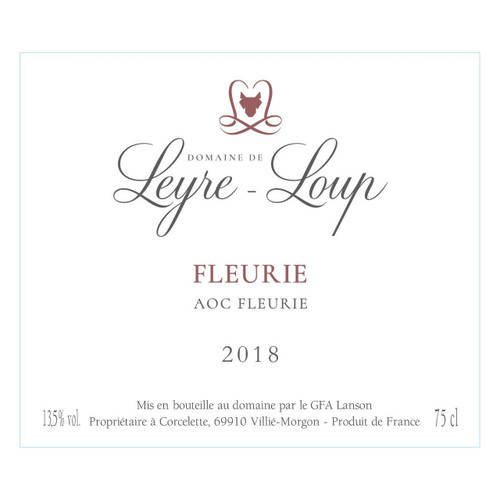 Product image for Domaine de Leyre-Loup Fleurie 2023 750ml