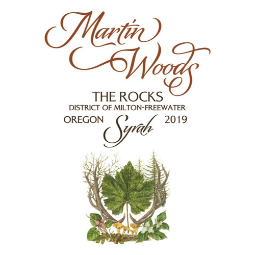 Product image for Martin Woods The Rocks of Milton Freewater Syrah 2022 750ml