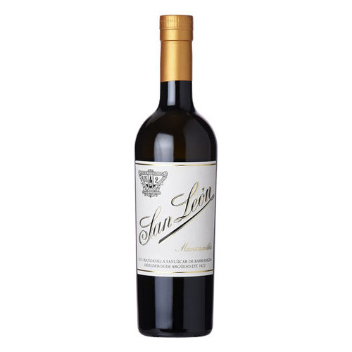 Product image for Bodegas Argueso San Leon Manzanilla Clasica Sherry NV 750ml