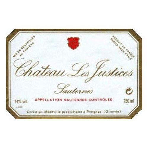 Product image for Chateau Les Justices 2023 375ml
