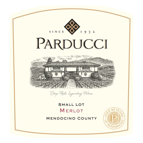 Product image for Parducci Wines Merlot Mendocino County 2023 750ml