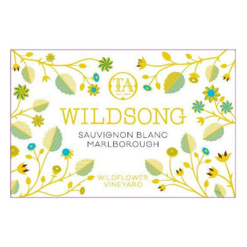 Product image for Wildsong Sauvignon Blanc Wildflower Vineyard Marlborough 2022 750ml
