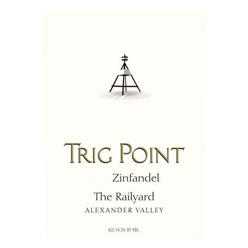 Product image for Trig Point Zinfandel The Railyard Vineyard Alexander Valley 2021 750ml
