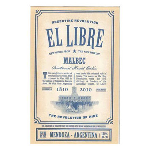 Product image for El Libre Malbec  2024 750ml