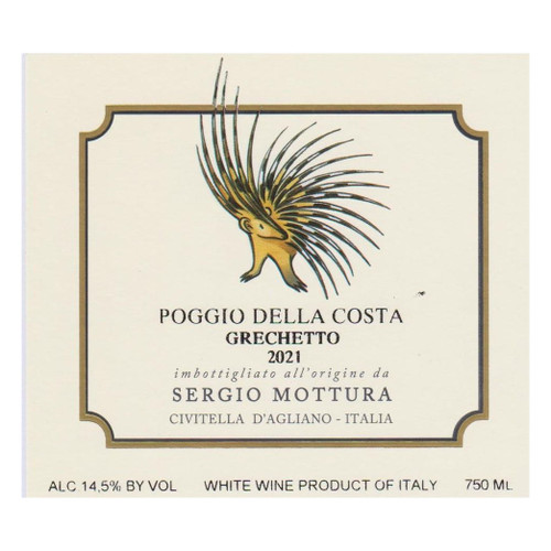 Product image for Sergio Mottura Poggio della Costa Civitella d'Agliano IGT 2022 750ml