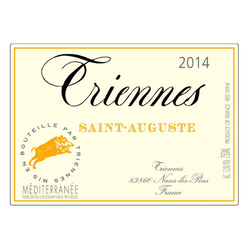 Product image for Triennes Saint Auguste 2020 750ml