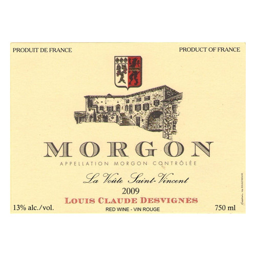 Product image for Louis-Claude Desvignes Morgon La Voute Saint-Vincent 2024 750ml