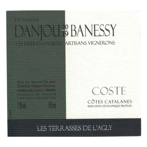 Product image for Danjou-Banessy Cotes Catalanes Coste Blanc 2023 750ml