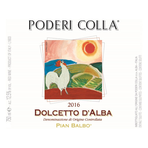 Product image for Poderi Colla Dolcetto d'Alba Pian Balbo 2020 750ml