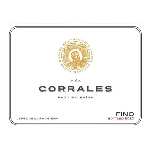 Product image for Bodegas San Francisco Javier Jerez-Xeres-Sherry Fino Vina Corrales Pago Balbaina 750ml