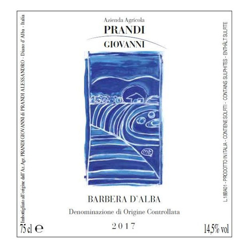 Product image for Azienda Agricola Prandi Giovanni Barbera d'Alba 2022 750ml