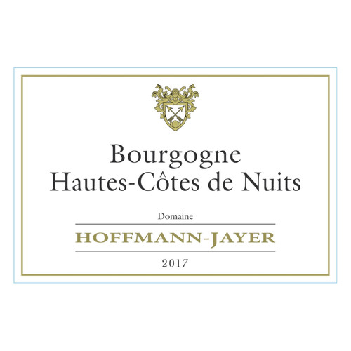Domaine Hoffmann-Jayer Bourgogne Hautes Cotes de Nuits Blanc 2020 750ml