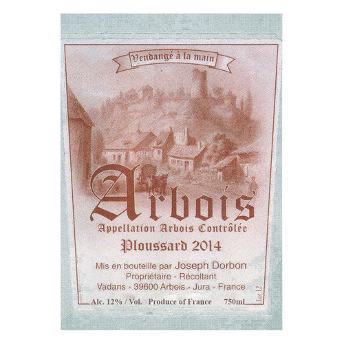 Joseph Dorbon Arbois Rouge Ploussard Vieilles Vignes 2020 750ml