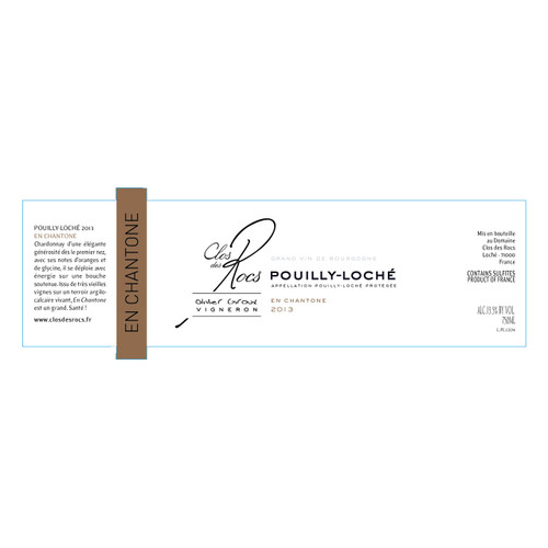 Clos des Rocs Pouilly-Loche En Chantone 2023 750ml