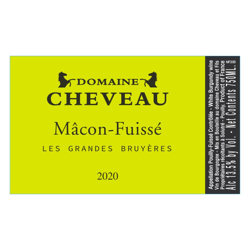 Domaine Cheveau Macon-Fuisse Les Grands Bruyeres 2024 750ml