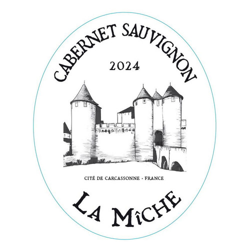 Product image for Les Vignobles de L'Alaric Pays d'Oc Cabernet Sauvignon La Miche 2024 750ml