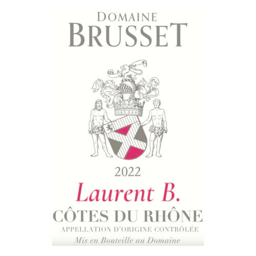 Product image for Domaine Brusset Cotes du Rhone Laurent B. Rouge 2024 750ml