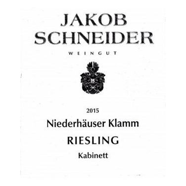 Product image for Jakob Schneider Riesling Kabinett Niederhauser Klamm 2024 750ml