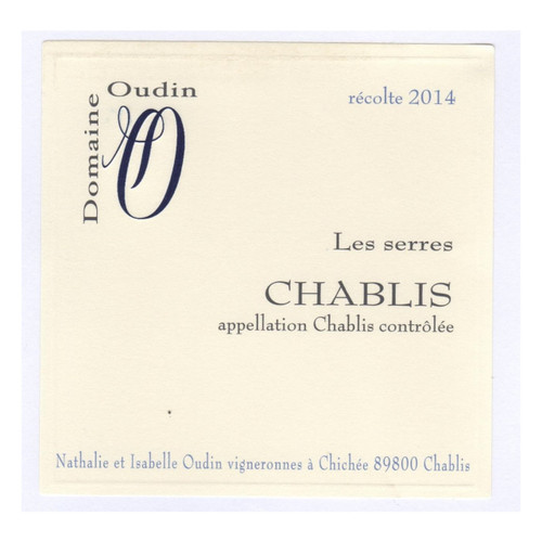 Product image for Domaine Oudin Chablis Les Serres 2022 750ml