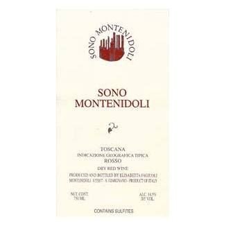 Product image for Montenidoli Toscana Sono Rosso 2001 750ml