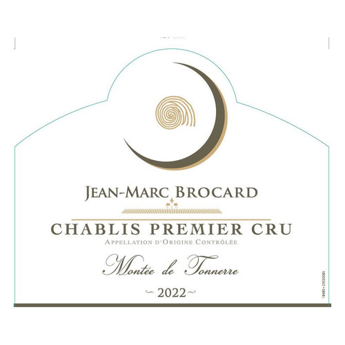 Product image for Jean-Marc Brocard Chablis 1er Cru Montee De Tonnerre 2023 750ml