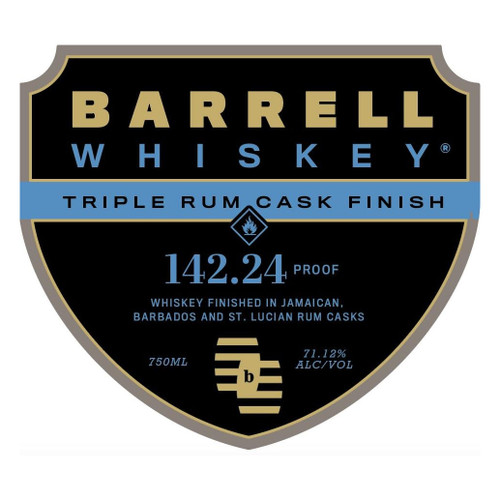 Product image for Barrell Craft Spirits Triple Rum Cask Finish Whiskey 142.24 Proof 750ml