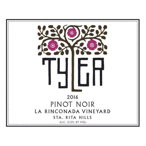 Product image for Tyler Winery Pinot Noir La Rinconada Vineyard Sta. Rita Hills 2023 750ml