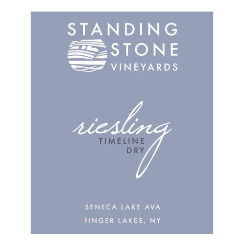 Product image for Standing Stone Vineyards Riesling Timeline Dry Seneca Lake 2023 750ml