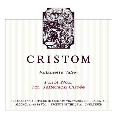 Product image for Cristom Vineyards Pinot Noir Mt. Jefferson Cuvee Willamette Valley 2024 750ml