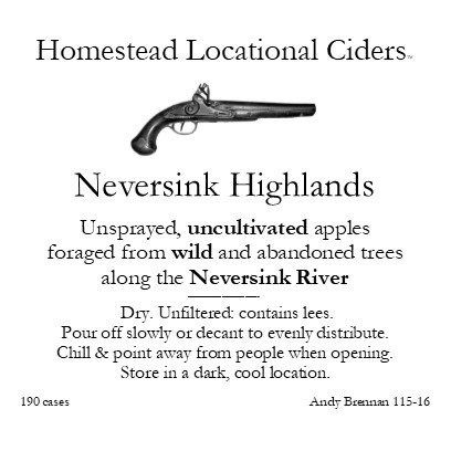 Product image for Aaron Burr Homestead Locational Ciders : Neversink Highlands 2024 500ml