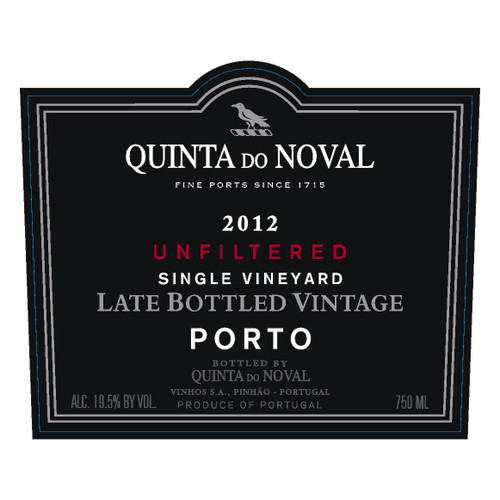 Product image for Quinta do Noval Late Bottled Vintage Single Vineyard Unfiltered Porto 2019 750ml