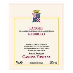 Product image for Cascina Fontana Langhe Nebbiolo 2023 750ml