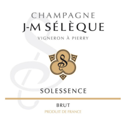 Product image for Champagne J M Seleque Champagne Brut Solessence 750ml