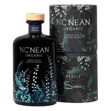 Product image for Nc'nean Distillery Quiet Rebels Series Simon Organic Single Malt Scotch Whisky 700ml