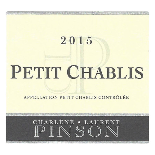 Product image for Domaine Pinson Freres Petit Chablis Charlene et Laurent Pinson 2023 750ml