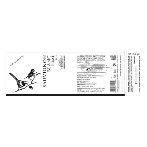 Product image for Alpha Estate Florina Sauvignon Blanc Fume Ecosystem Kalyva Oak Fermented 2024 750ml