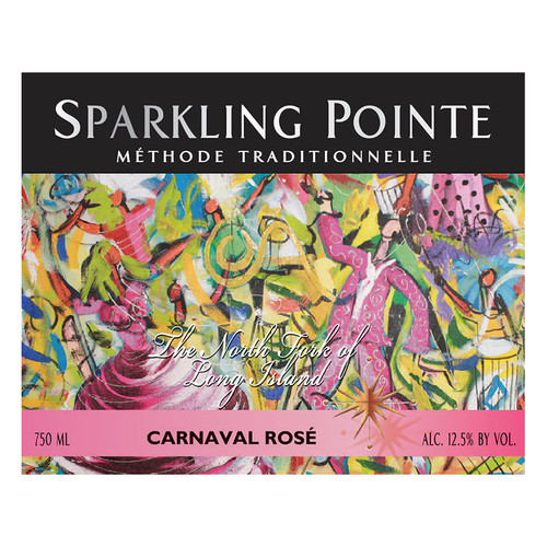 Product image for Sparkling Pointe Methode TraditionelleCarnaval Rose North Fork of Long Island 2019 750ml