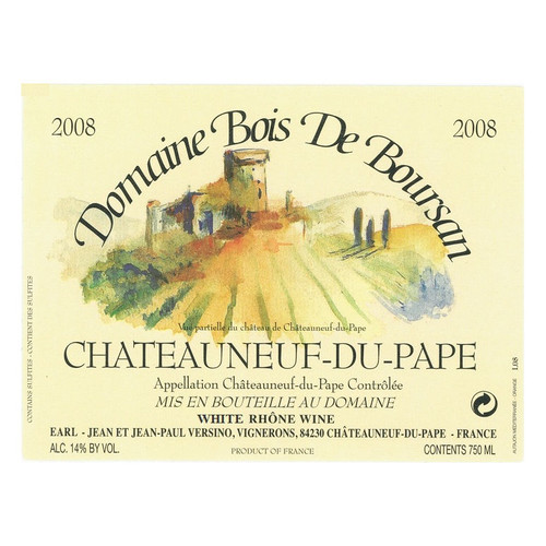Bois de Boursan Chateauneuf-du-Pape Blanc 2024 750ml