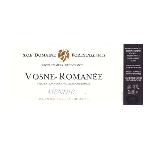 Domaine Forey Pere & Fils Vosne-Romanee 1er Cru Les Gaudichots