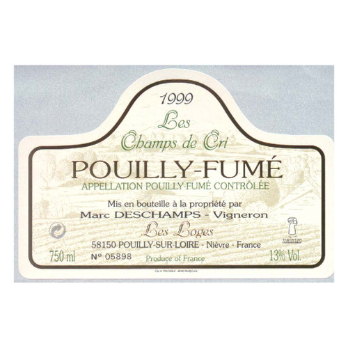 Nicolas Gaudry Pouilly-Fume Les Champs de Cri 2024 375ml