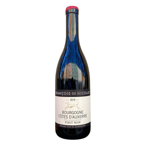 Product image for Francois de Nicolay Bourgogne Cotes d’Auxerre Pinot Noir 2022 750ml