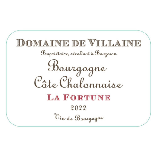 Product image for Domaine de Villaine Bourgogne Cote Chalonnaise La Fortune 2023 750ml