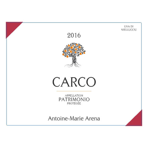 Product image for Antoine-Marie Arena Patrimonio Carco Rouge 2023 750ml